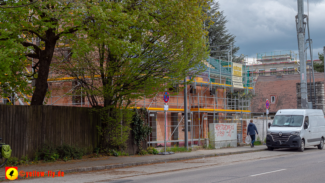 27.04.2023 - Burgfotos von der Baustell Niederalmstraße 16 in Neuperlach